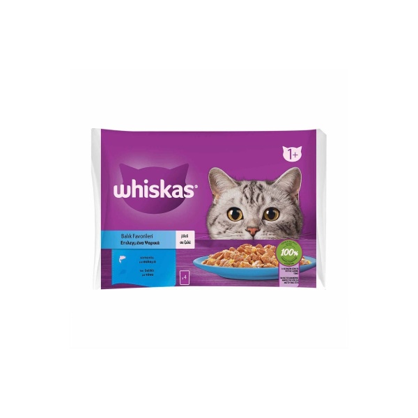 Pouch Jöle Içinde Somonlu/ton Balıklı Kedi Konservesi 85gr ( 4´lü )