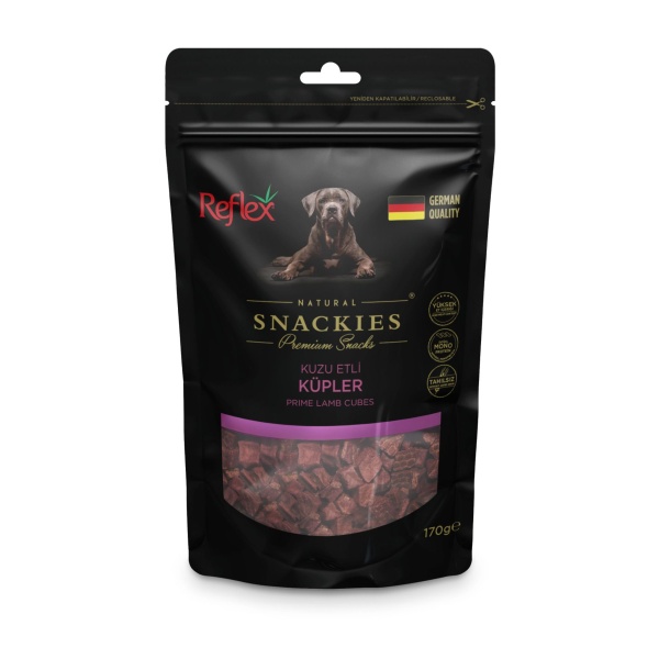 Snackies Kuzu Etli Küpler Köpek Ödülü 170 Gr. Rft-139