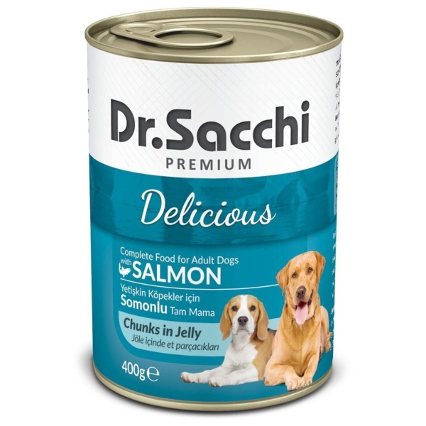 Dr.sacchi Konserve Köpek Somonlu 400gr