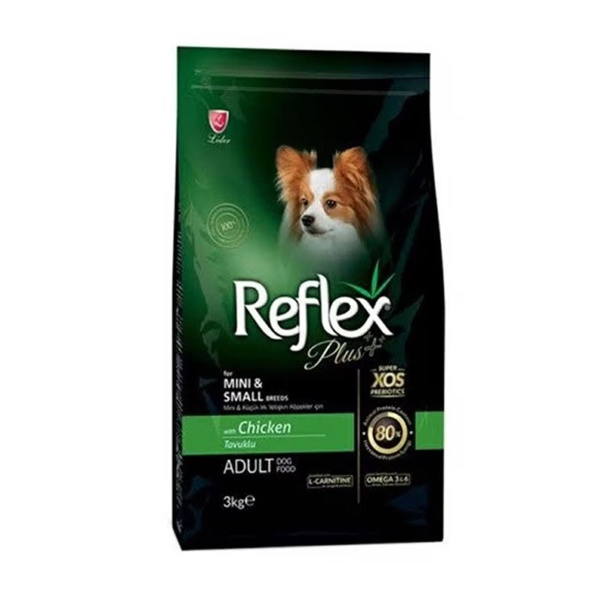 Plus Tavuklu Mini Adult Köpek Maması-3 Kg