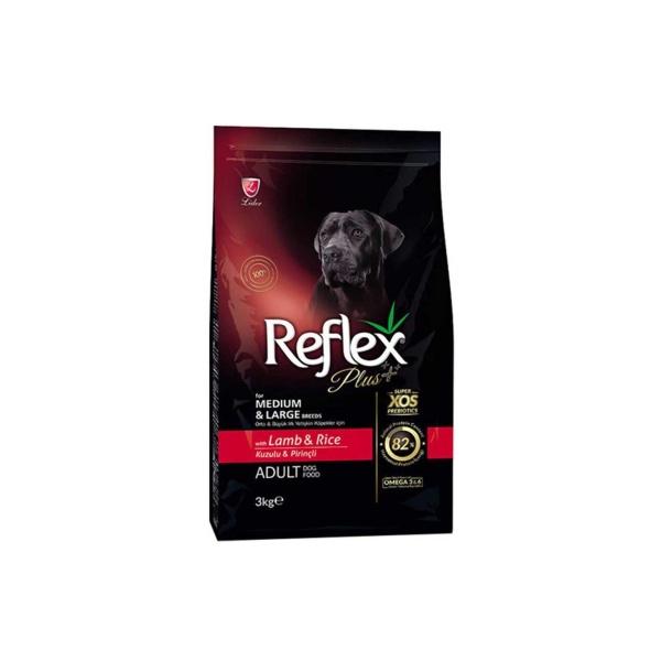 Plus M/l Adult Kuzu Etli Köpek Maması 3 Kg Rfx-105