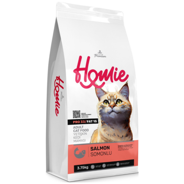 Homie Super Premium Somonlu 3.75 kg Yetişkin Kedi Maması