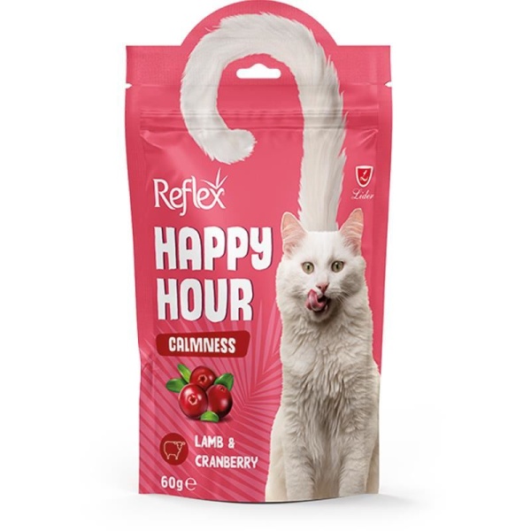 Reflex Happy Hour Calmness Sakinleşmeyi Destekleyici 60 gr Kedi Ödül Maması