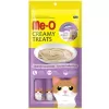 Me-O Creamy Treats Ton Balıklı ve Deniz Taraklı 4x15 gr Sıvı Kedi Ödül Maması