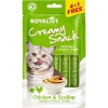 Royalist Creamy Snack Tavuk Etli ve Deniz Taraklı 5x15 gr Kedi Ödül Maması