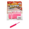 Fujin Baby Worm 5.2 cm Floating LRF Silikonu renk kodu #Pink Glow