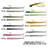 İberica Eel Attack Set 100 mm 6.5 g + 2g 1+1 set #07 Renk Kodu