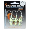 Savage gear Sandeel Jig Head 16g 3/0 - 3pcs Glow Jig Head