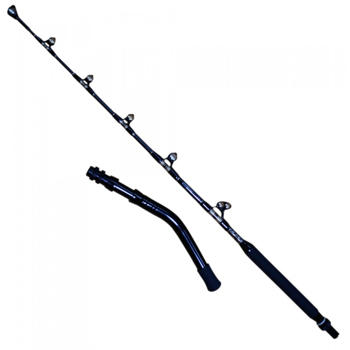 Shimano Tiagra Standup-Trolling çıkrık kamış 165 cm 80 lb 2 parça eğri boyun