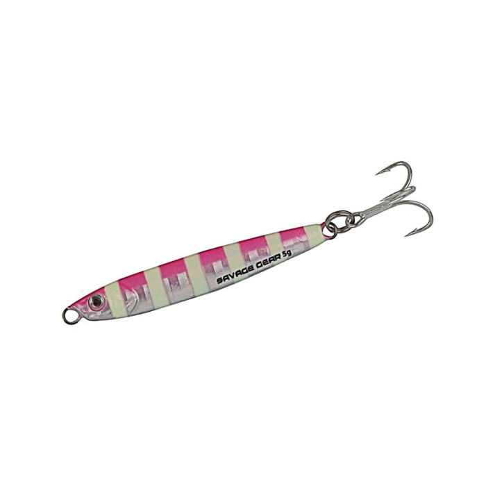 Savage gear 3D Slim Minnow 5 gr 4,6 cm LRF Jig Yem - Gold Pink Zebra