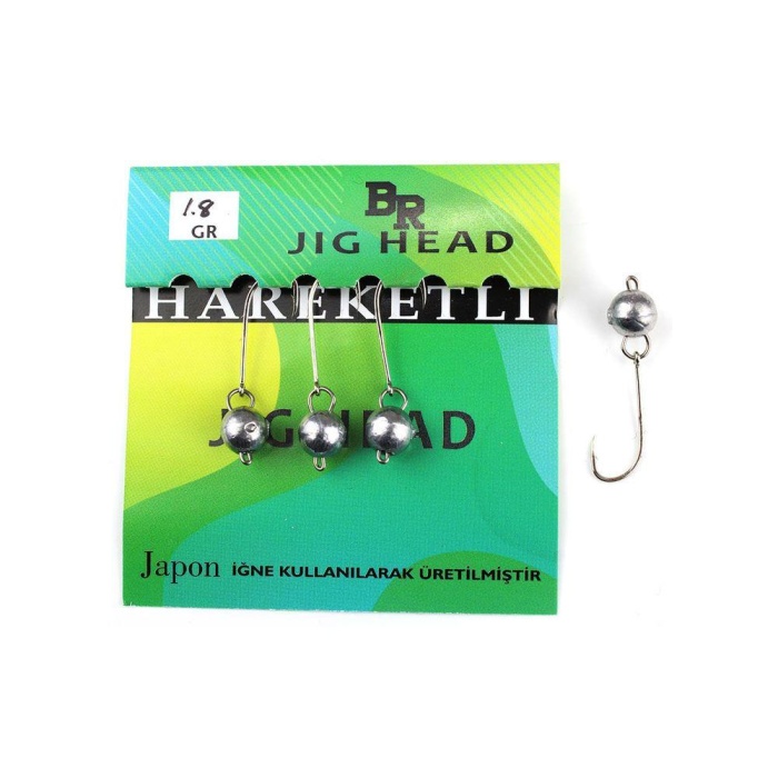 Bera Hareketli (Mafsallı) Jig Head - 3 GR 4 Adet