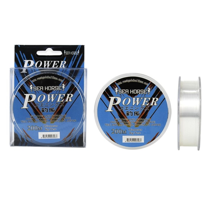 Sea Horse Power 200m 0,50mm 22.7kg Monofilament Misina