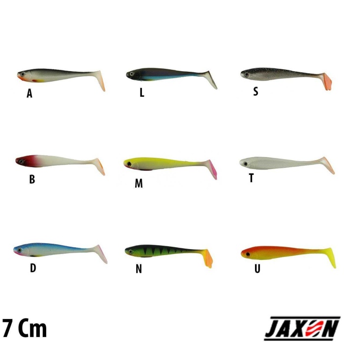 Jaxon Gummy İntensa Silikon 7cm #70U renk kodu