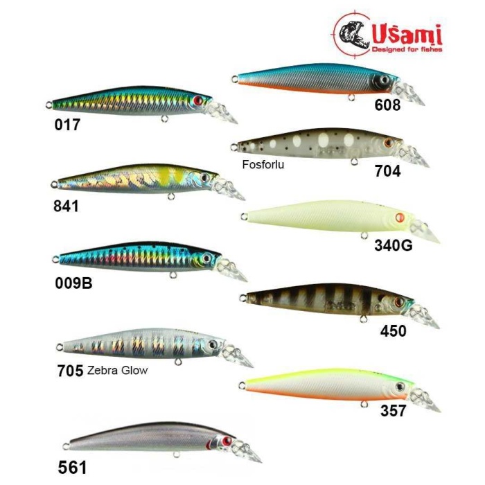 Usami Bay Shinner 85 SP-MR 9.7 G Maket Balık  RENK : 115