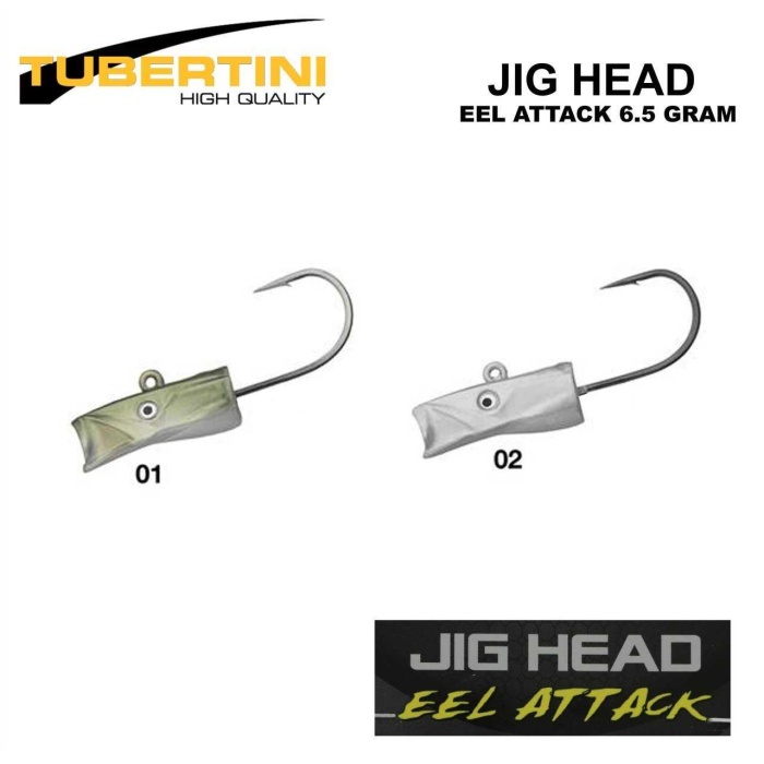 İberica Eel Attack 2 Jig Head 6.5 g #02 Renk Kodu