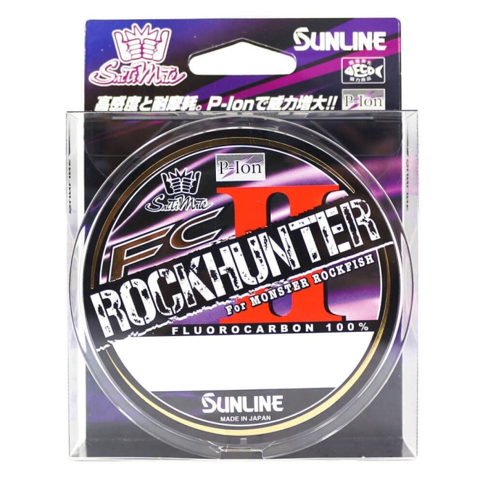 Sunline Fc Rock Hunter II 100M Fluorocarbon Misina - Standart - 0.310MM - 100MT - 7KG