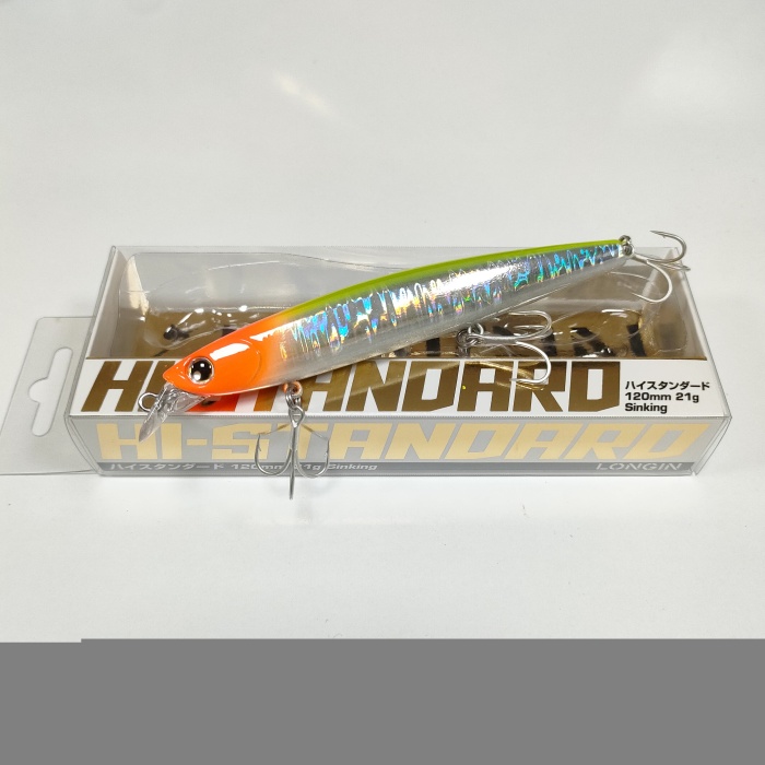 Longin Hi-Standart 120S 120mm 21gr Sinking Maket Balık RENK: #TU001WD