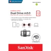 SanDisk Ultra Dual Drive m3.0 256GB Grey & Silver