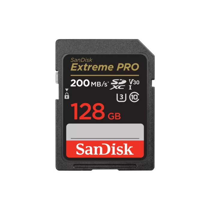 SanDisk Extreme Pro SD UHS I 128GB Card