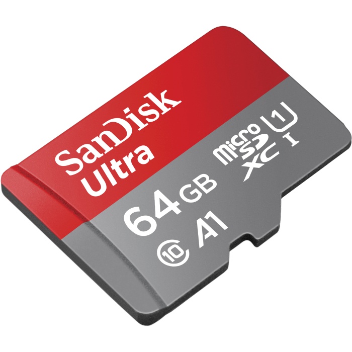 SanDisk Ultra UHS I 64GB MicroSD Card