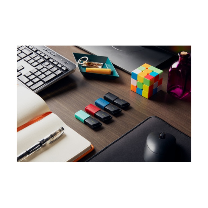 256GB USB 3.2 Gen 1 DataTraveler Exodia M (Black + Teal)