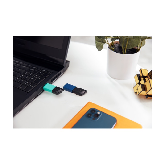 64GB USB 3.2 Gen 1 DataTravelerExodia M (Black + Blue)