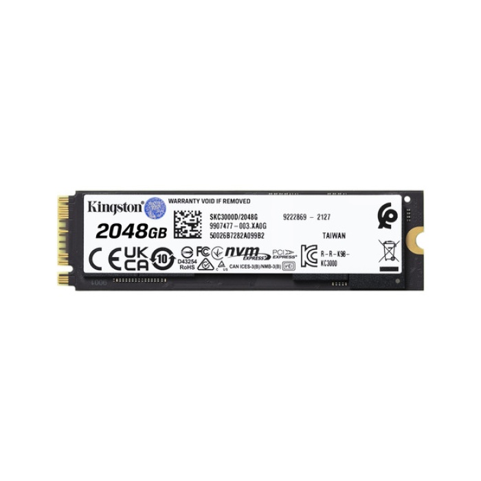 Kingston 2048G KC3000D M.2 2280 NVMe SSD