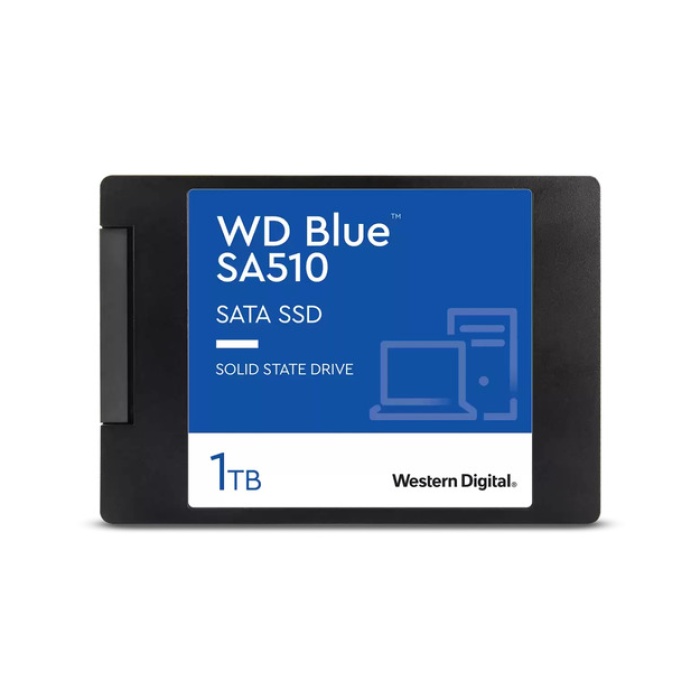 WD Blue SA510 SATA SSD 1TB 2,/7 mm kasalı