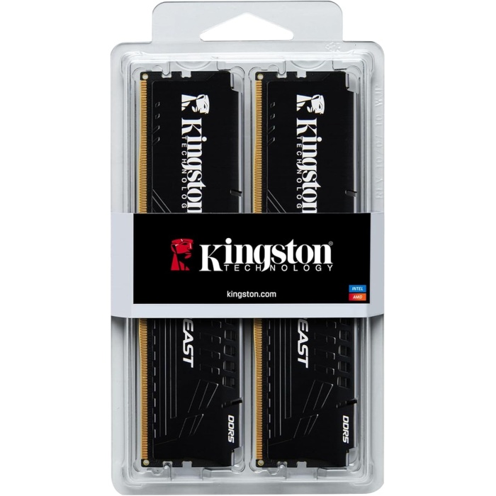 Kingston 32GB (2x16GB) DDR5 6800MT/s CL34 Beast Black EXPO CL34 DIMM (Kit of 2) RAM