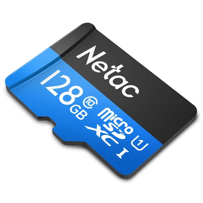 Netac P500 NT02P500STN-128G-R Uhs-I U1 CLASS10 Microsdxc 128GB Hafıza Kartı (Sd Adaptörlü)