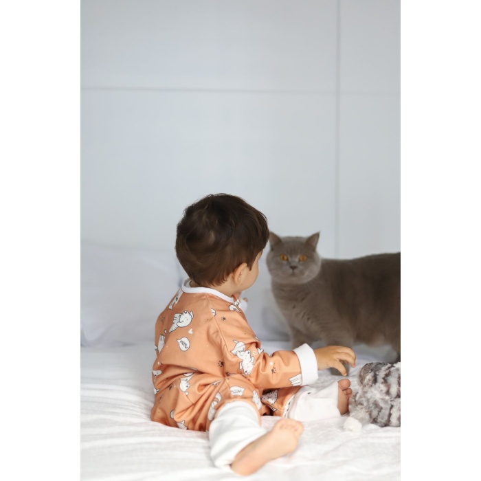 1 Tog 2 In 1 (tak & Çıkar Kol) Petty Pet Bebek Ve Çocuk Uyku Tulumu
