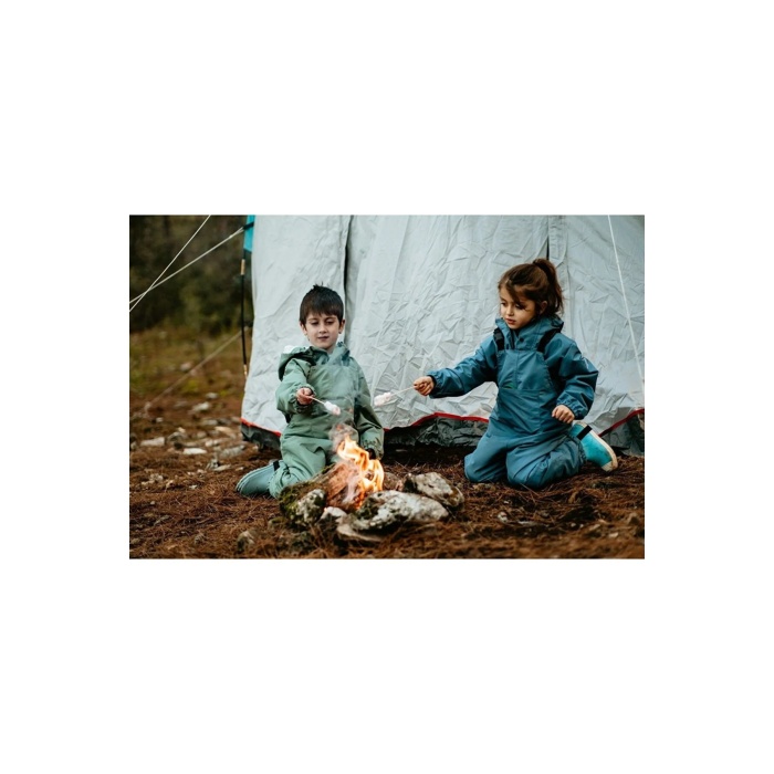 Tiny Jungle ElfÇocuk Termal, Kar, Yağmur Tulumu, Pantolonu (Poları Takılıp Çıkarılabilen)