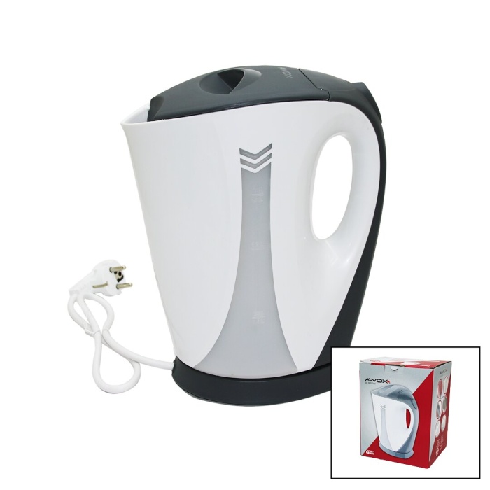 PLASTİK BEYAZ RENK KETTLE SU ISITICI 1.7LT - 2000W VİVİTY (2563)