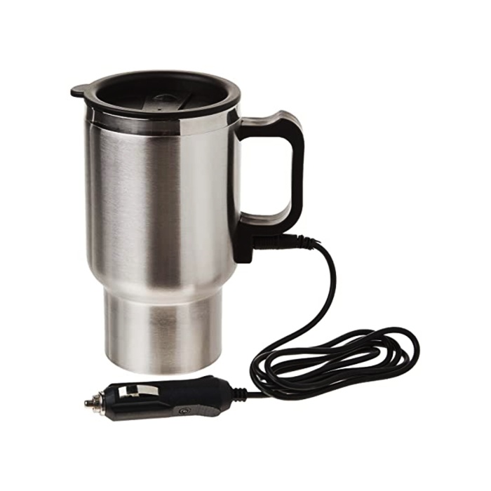 ARAÇ - OTO- 12V ÇELİK BARDAK KETTLE SU ISITICISI ÇAKMAKLIK FİŞLİ (2563)