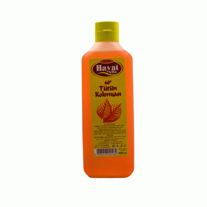 HAYAT 900ML TÜTÜN KOLONYA BİDON (2563)