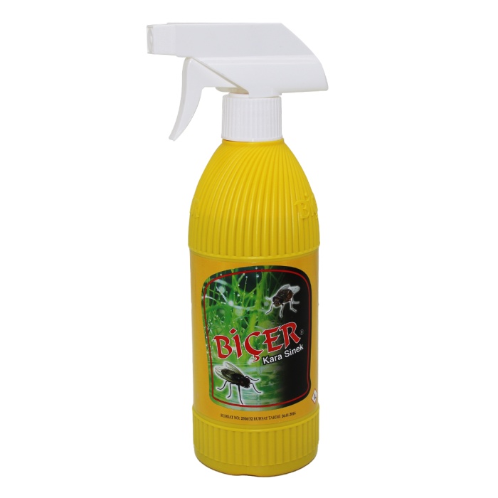 SIVI KARASİNEK İLACI SPREY 500ML SARI PLASTİK ŞİŞE (2563)