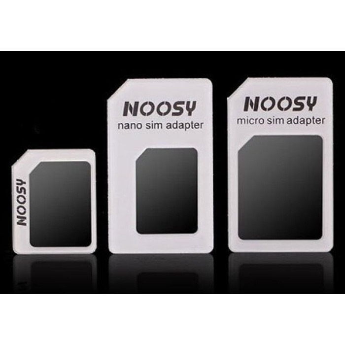 Noosy: Nano ve Micro Sim Kart Adaptörü (2563)