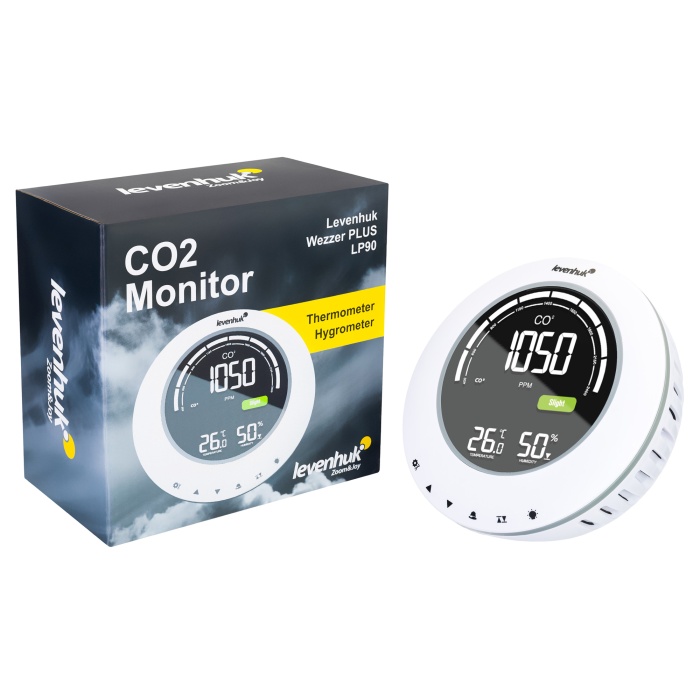 Levenhuk Wezzer PLUS LP90 CO₂ Monitörü (2563)