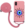 iPhone X İpli Lansman Kılıf - Eyes 2