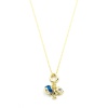 Dünya Charm Kolye - 14K Altın