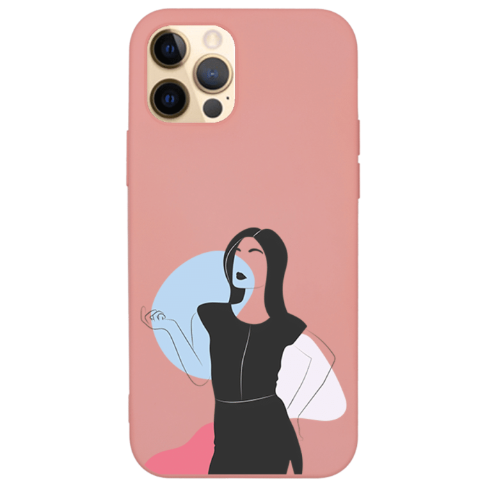 iPhone 12 Pro Max Lansman Kılıf - Art Woman 1