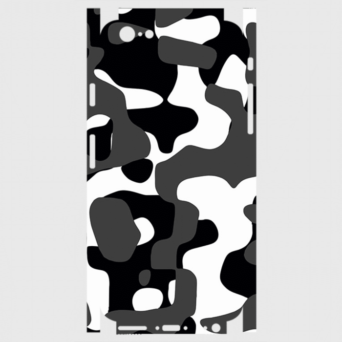 iPhone 6 Plus Telefon Kaplama - Grey Camouflage