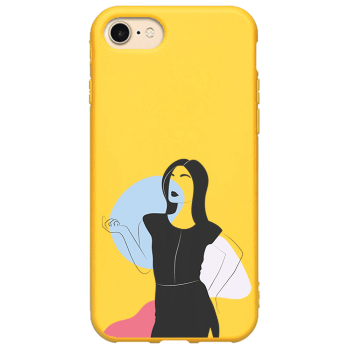 iPhone 7 Lansman Kılıf - Art Woman 1