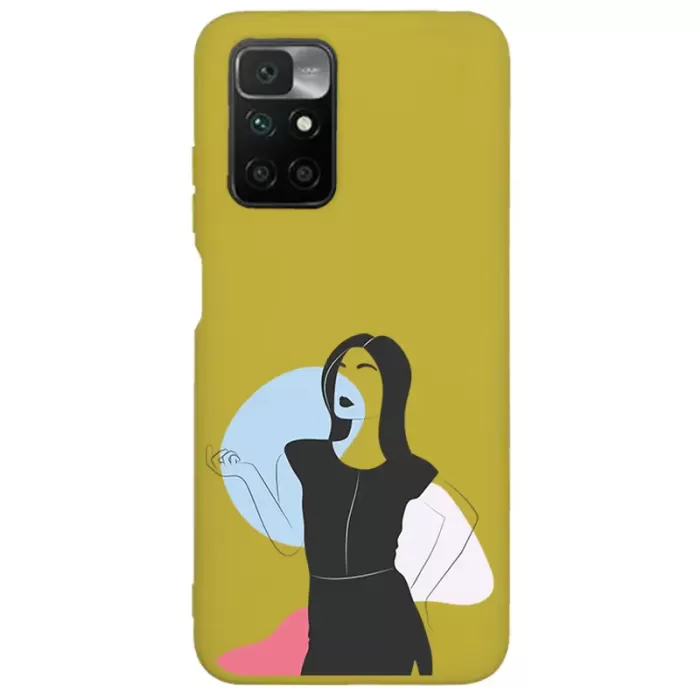 Xiaomi Redmi 10 Lansman Kılıf - Art Woman 1