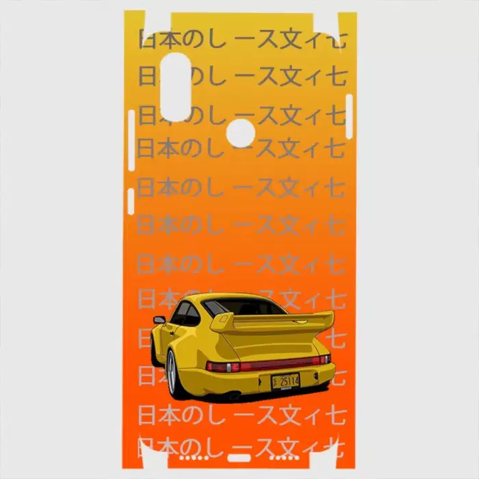 Xiaomi Mi 8 Telefon Kaplama - Porsche 911 JDM