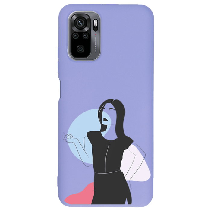 Xiaomi Redmi Note 10 Lansman Kılıf - Art Woman 1