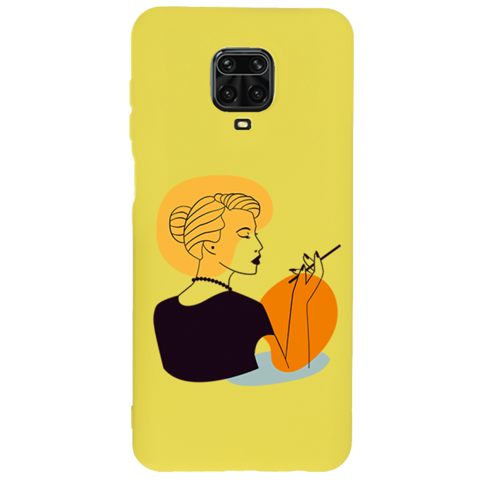 Xiaomi Redmi Note 9 Pro Lansman Kılıf - Art Woman 2