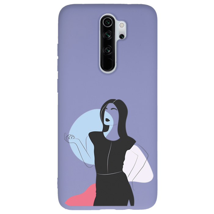 Xiaomi Redmi Note 8 Pro Lansman Kılıf - Art Woman 1