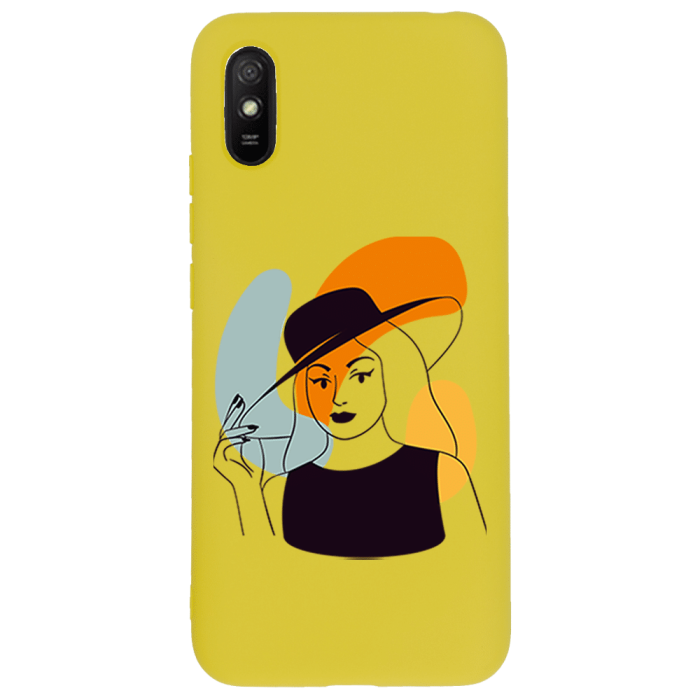 Xiaomi Redmi 9A Lansman Kılıf - Art Woman 4