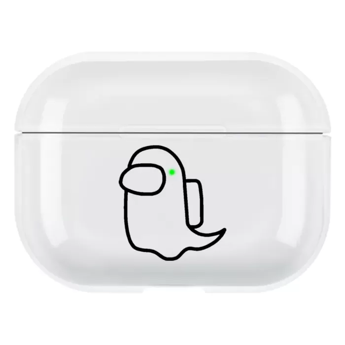 Airpods Pro Şeffaf Kılıf Ghost